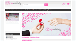 Desktop Screenshot of ivowedding.com